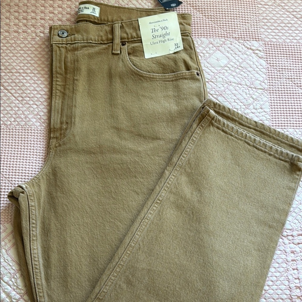 Abercrombie & Fitch Ultra High Rise 90’s Straight